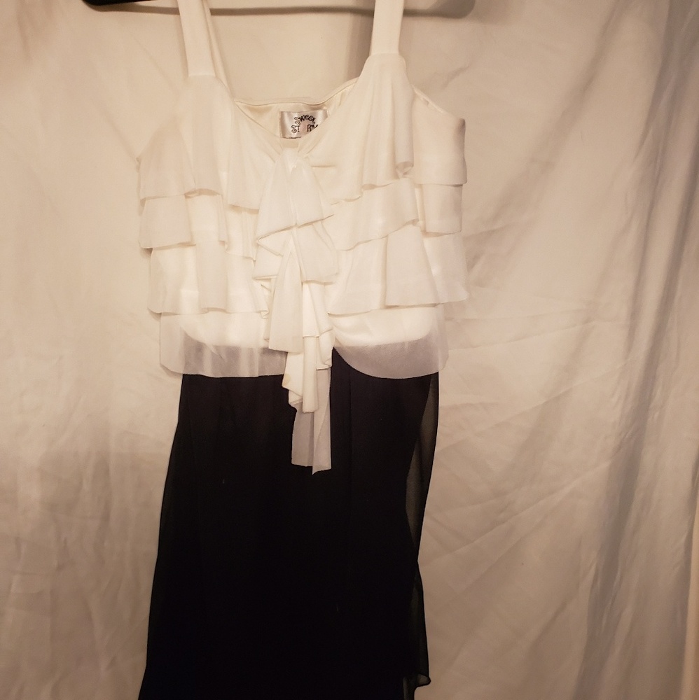 SWEET STORM black/white Cocktail Dress